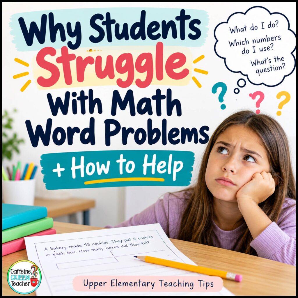 image of a girl upset by solving math word problems - this article is here to help