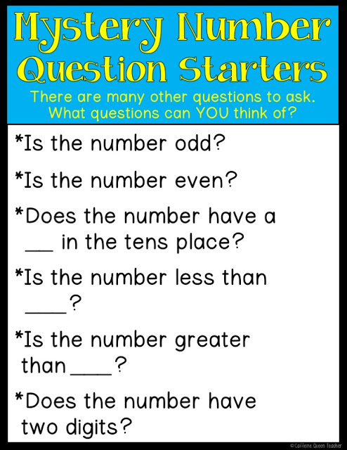 Easy to play Mystery Number game! FREE!