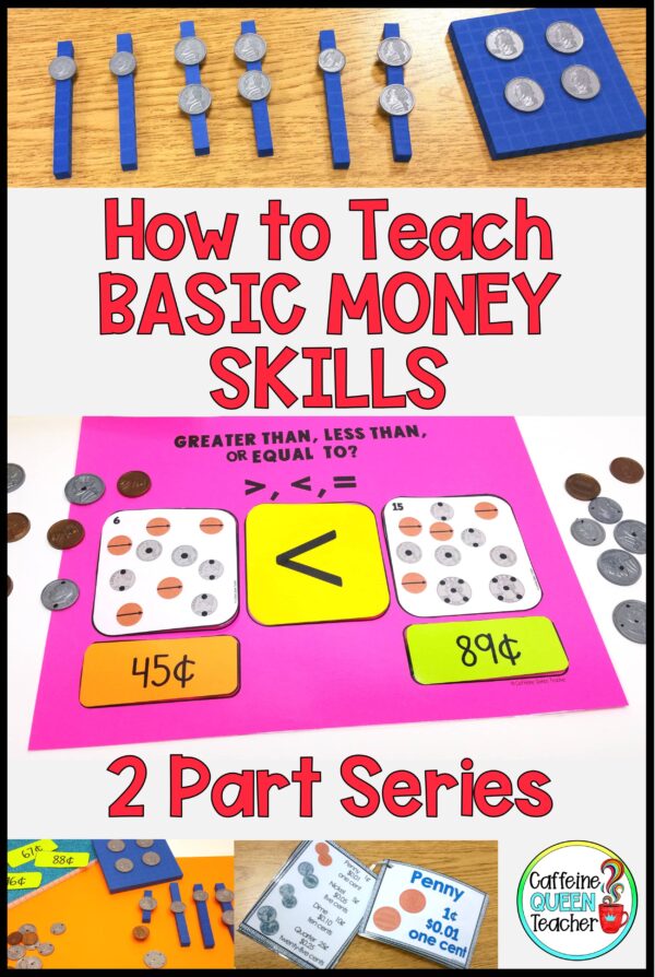 Teaching Money Skills - Part 1 - Coin Counting Strategies - Caffeine ...