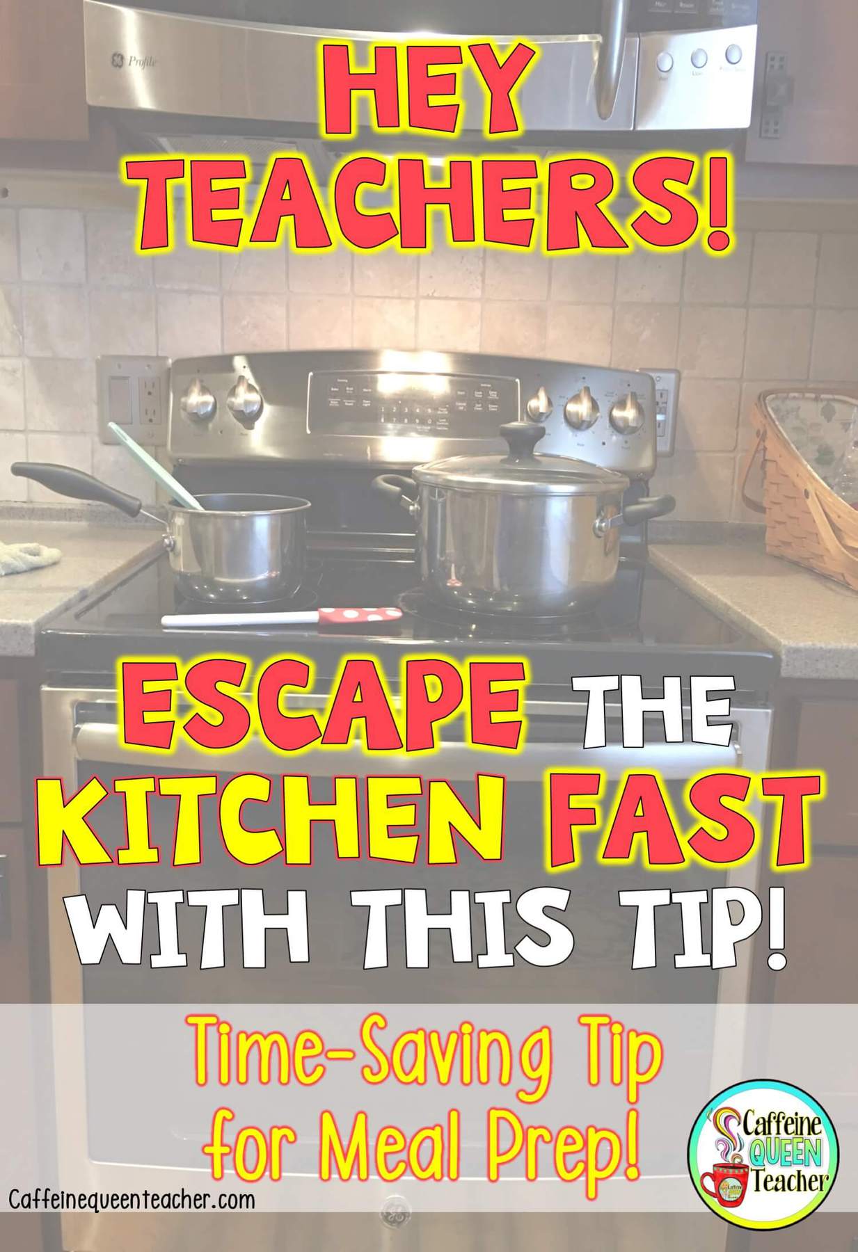 Time Saving Cooking Tip for Teachers!