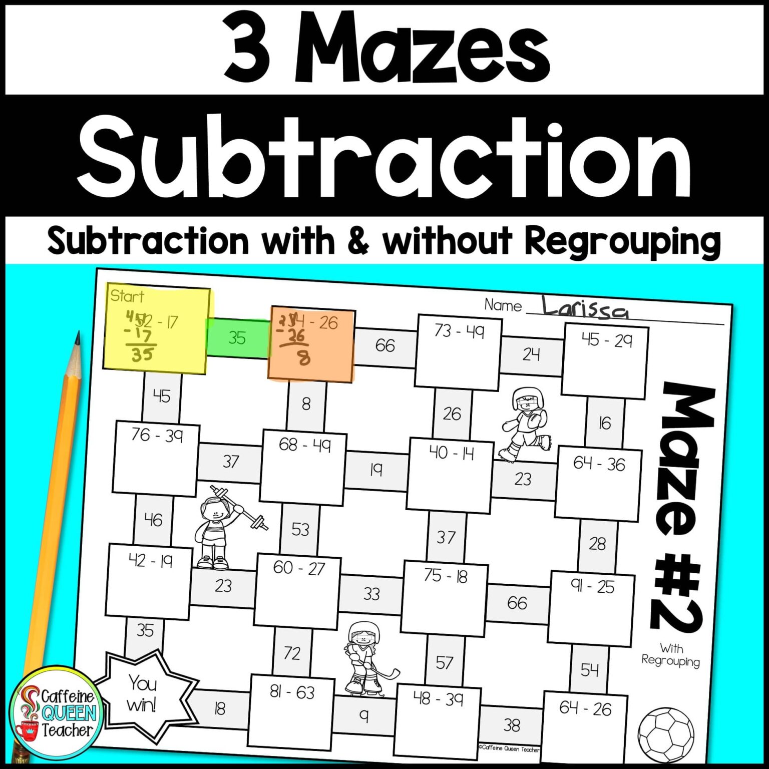 Engaging Interactive Mazes for Middle School and Elementary Math ...