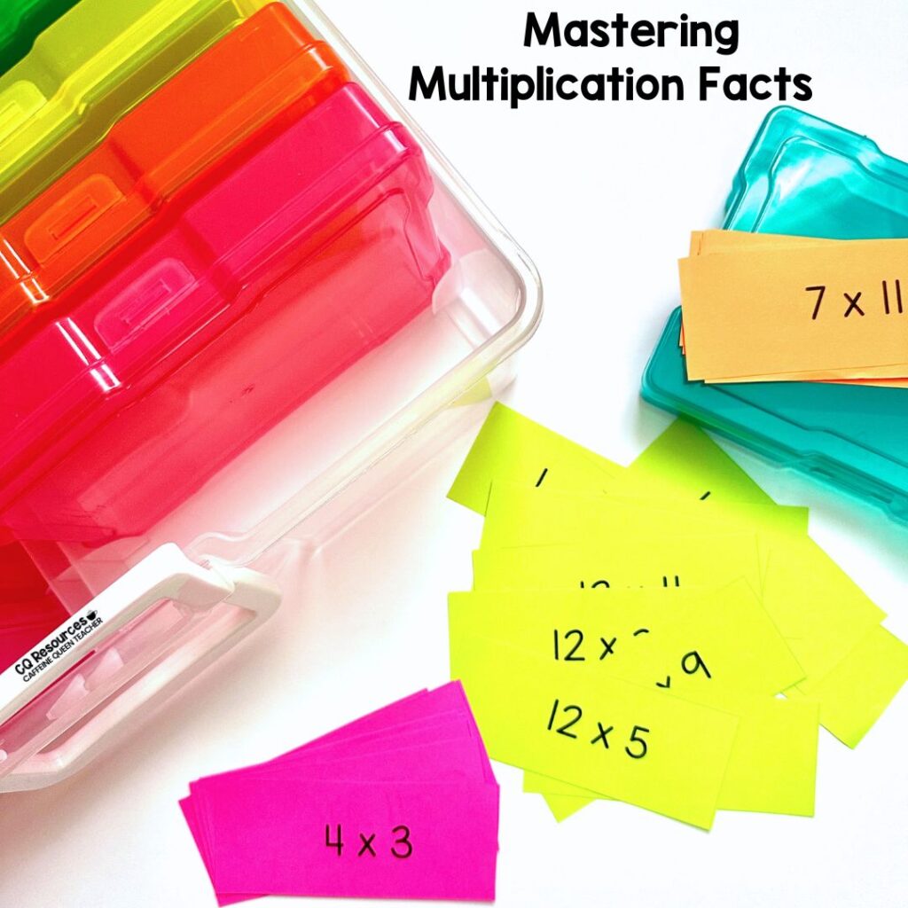 multiplication flashcards boost math facts mastery for students