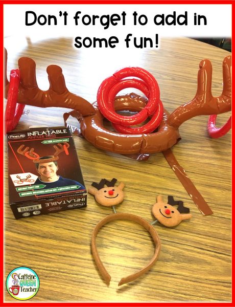 Remember to make time for fun in the classroom during the holidays!